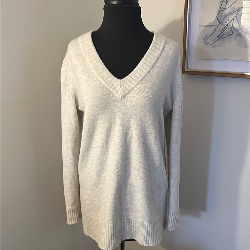 Athleta | Merino Wool blend oversized sweater - small